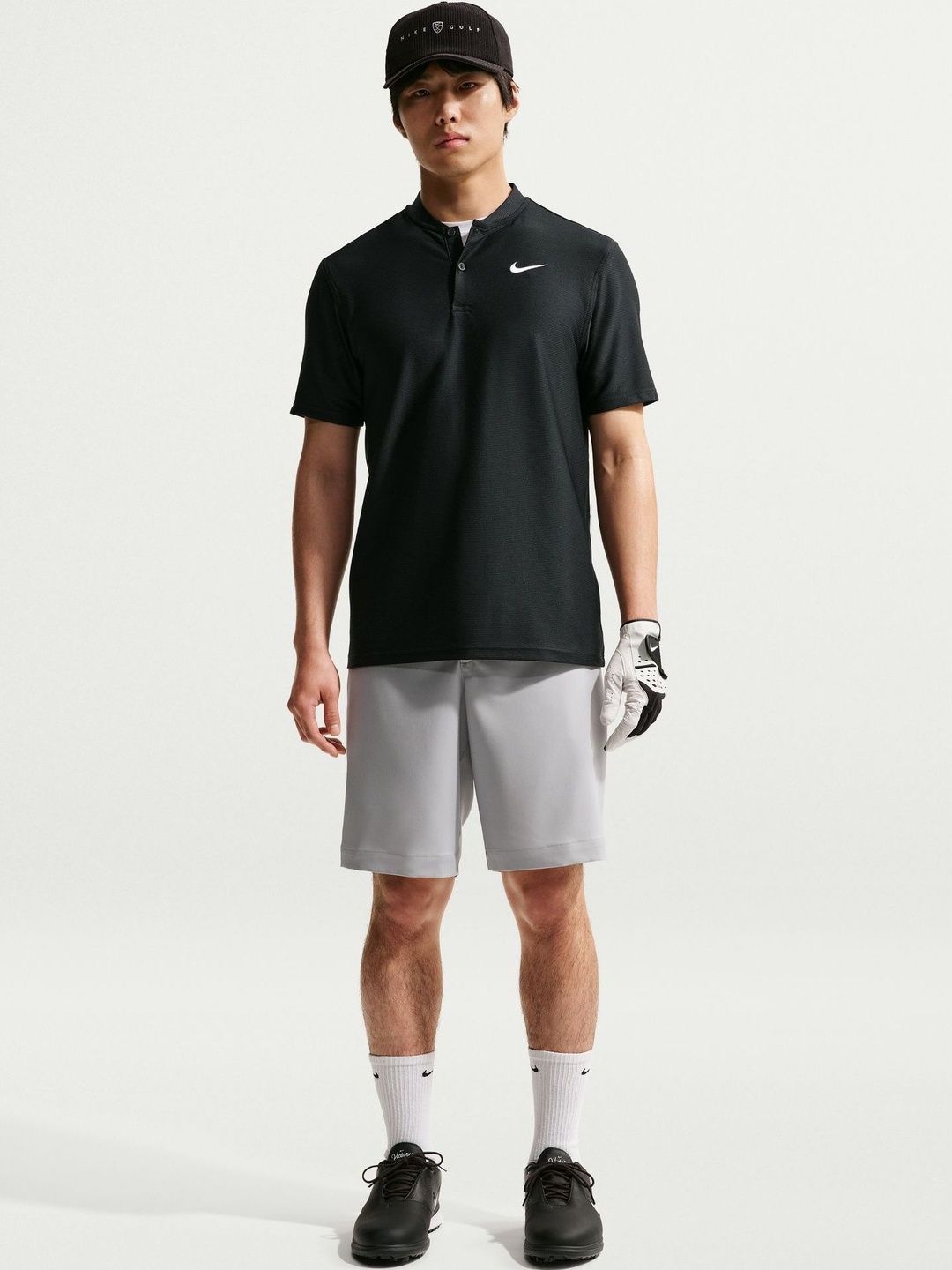 Nike Men Brand Logo Henley Neck Dri-FIT T-shirt-image-25