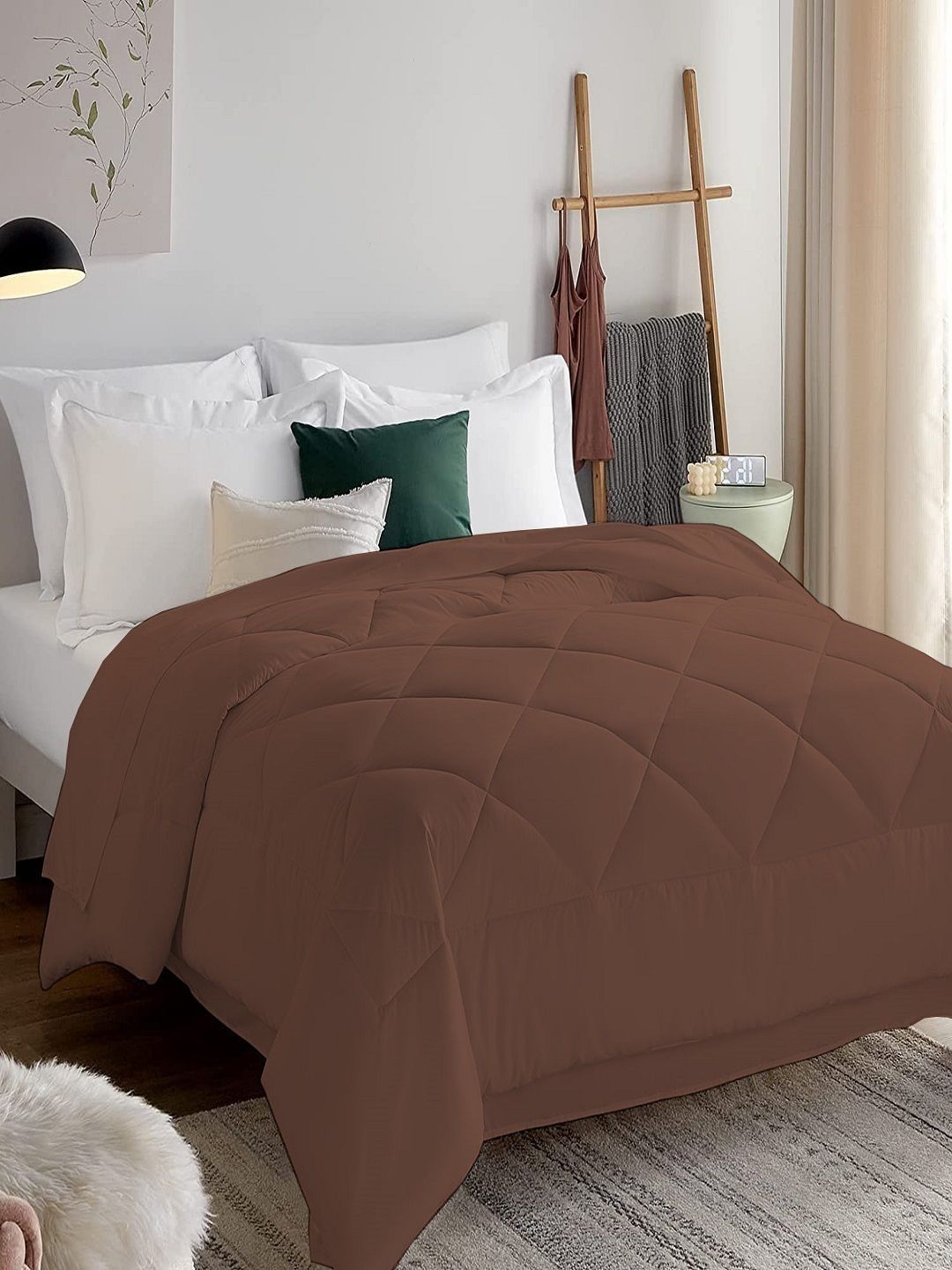 CHICERY Multicoloured Heavy Winter 300 GSM Comforter-image-29