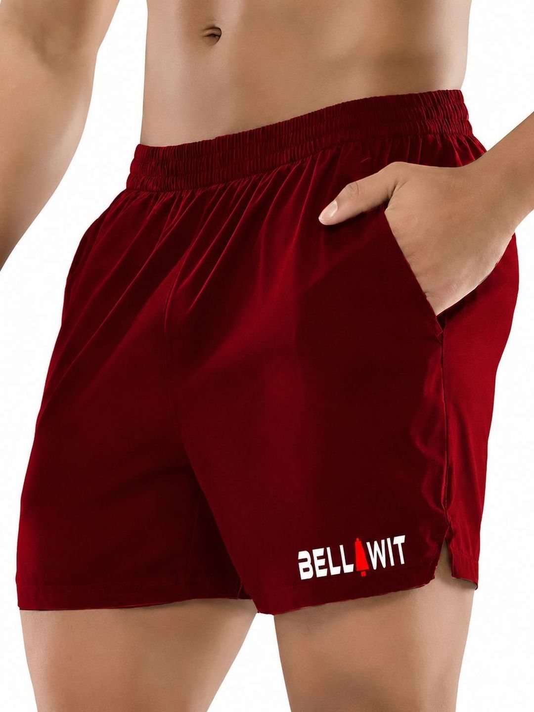 Bellwit Men Typography Training or Gym Sports Shorts-picture-27