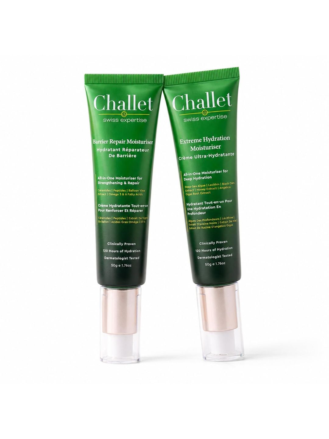 CHALLET Set Of 2 120 Hrs Barrier Repair & Extreme Hydration Moisturizer - 50 g Each-image-29