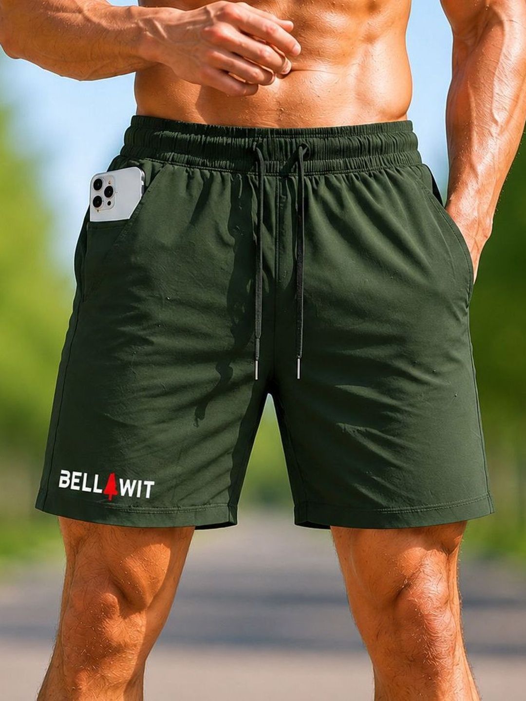 Bellwit Men Training or Gym Shorts-picture-10