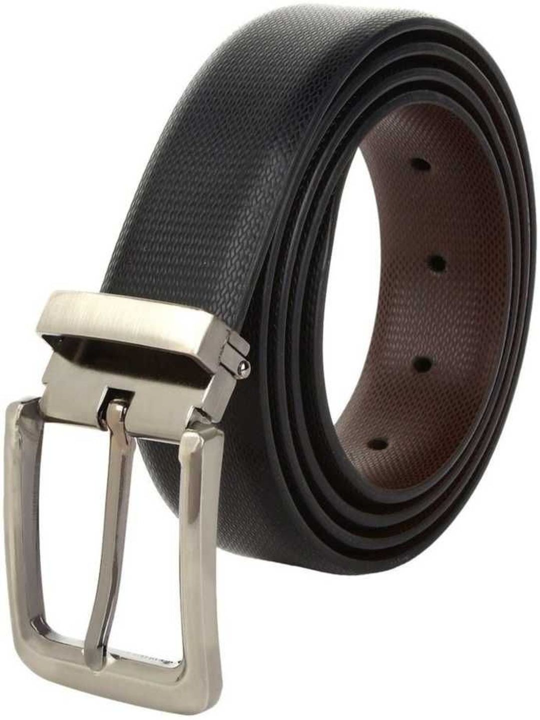 amicraft Men Textured Reversible Formal Belt-picture-19