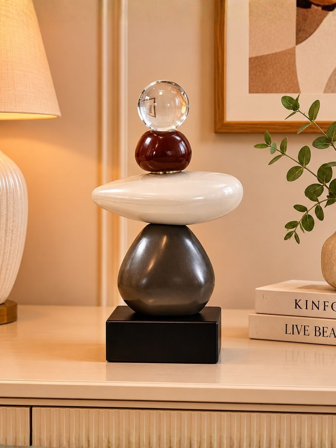 ELARE Black Figurine Showpiece-image-45