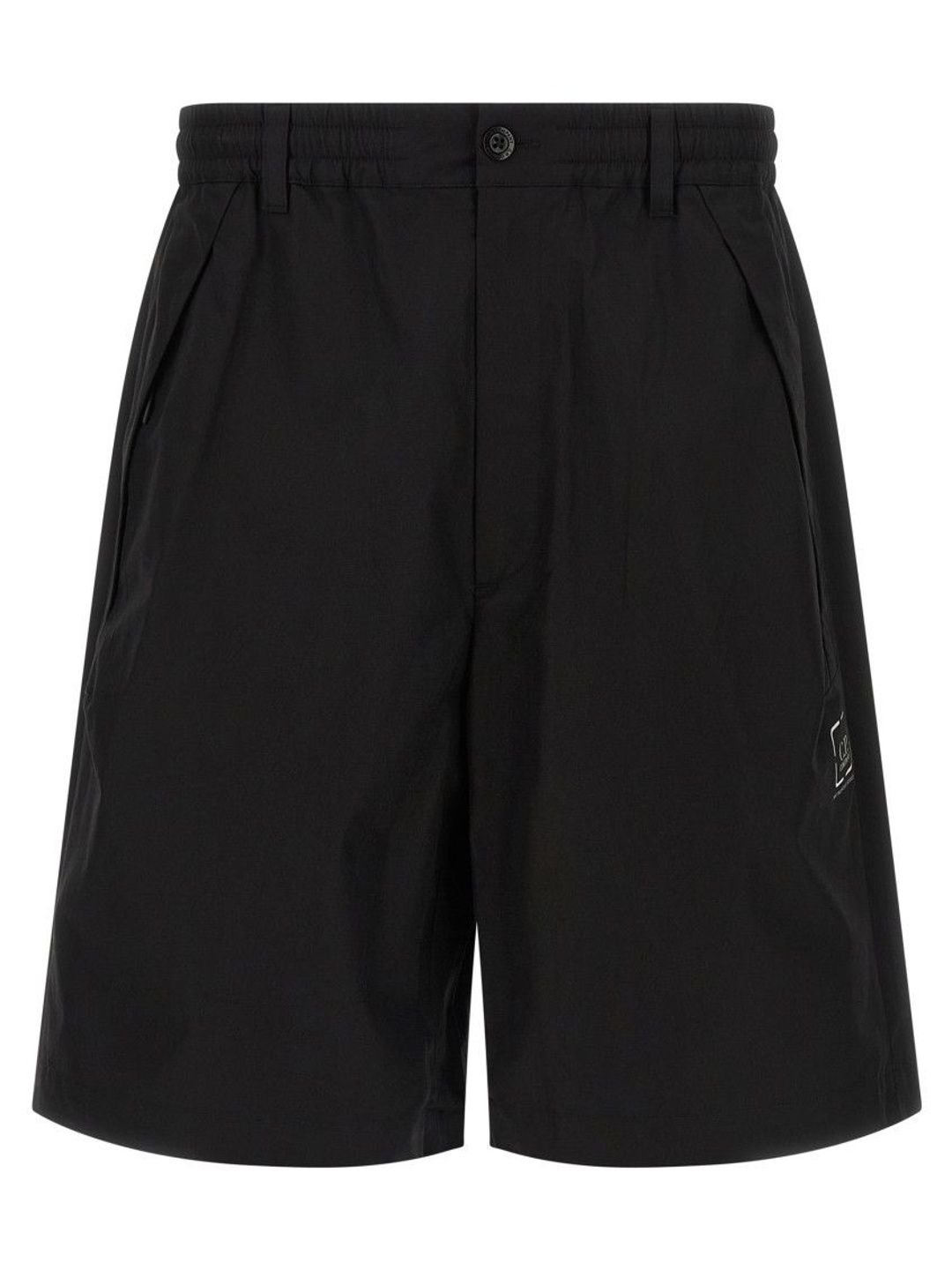 c.p. company Black Logo Shorts-picture-30