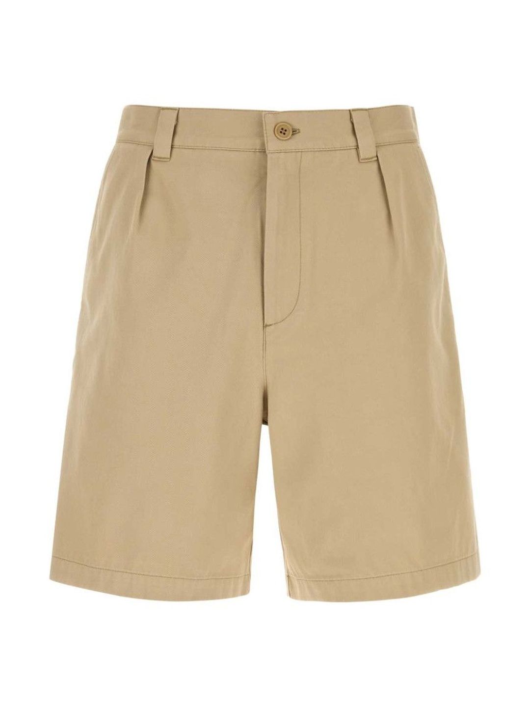 a.p.c. Beige Solid Shorts-picture-34