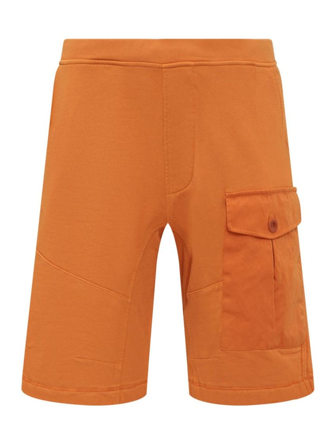 Ten C Orange Solid Shorts-picture-13