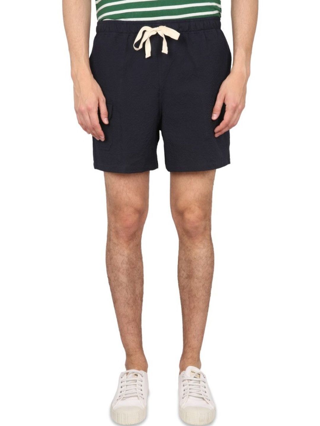 howlin Dark Blue Solid Shorts-picture-35