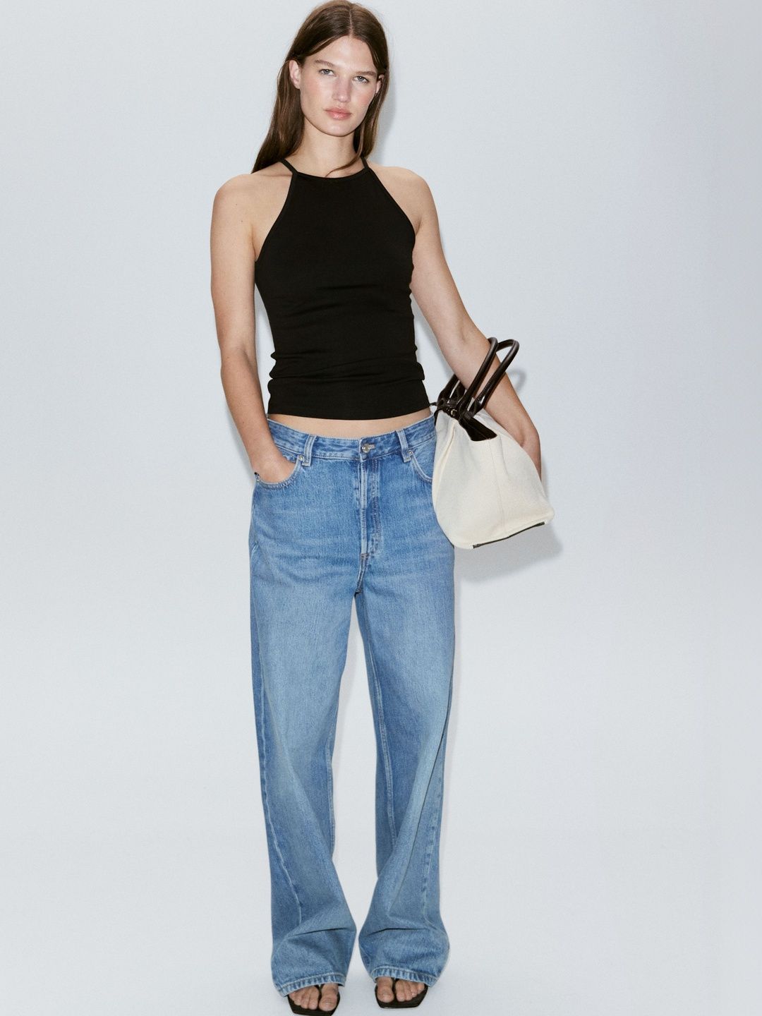 MANGO Halter Neck Fitted Top-picture-31