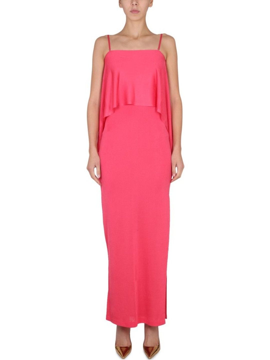Tom Ford Fuchsia Square Neck Maxi Dress-picture-10
