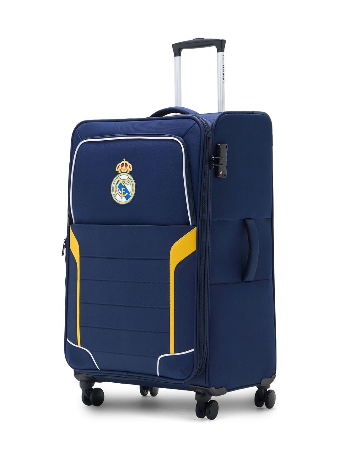 CARRIALL Real madrid Soft-Sided LargeTrolley Bag-picture-33