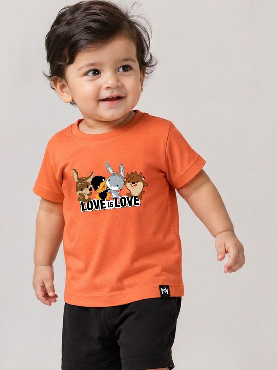 YK X Minute Mirth Kids Looney Tunes Printed T-shirt-picture-4