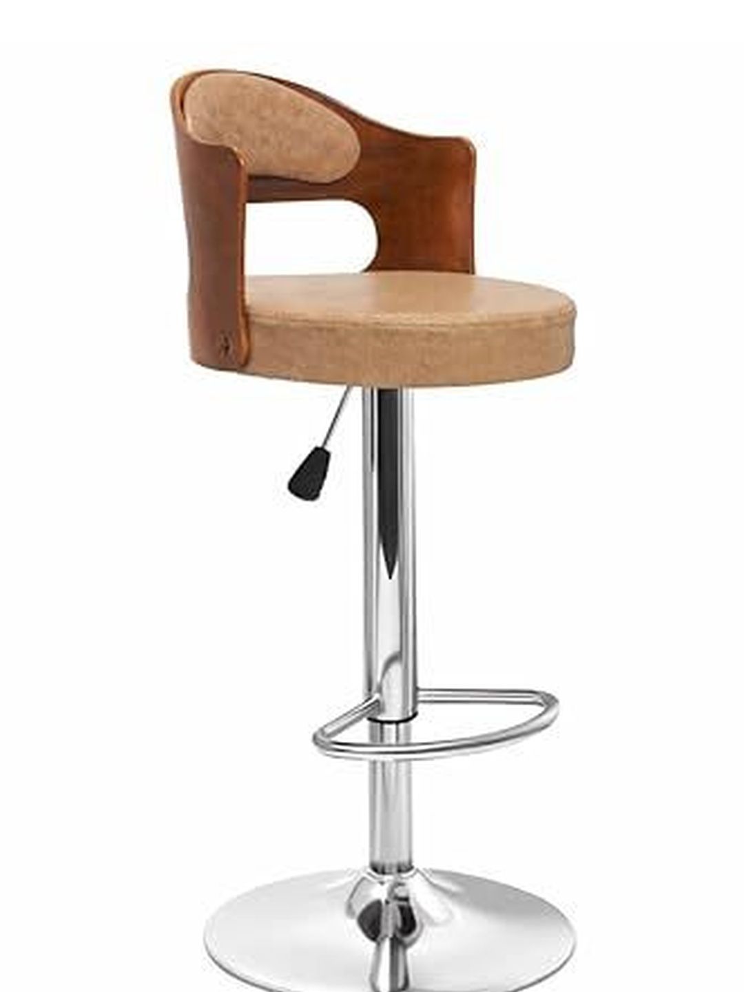 FUGO Tan Adjustable Seat Height Study Arm Chair-picture-32