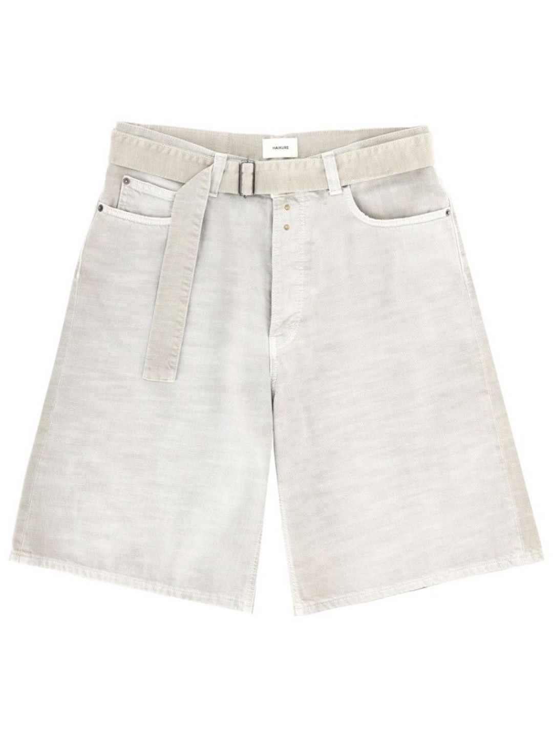 haikure Beige Solid Shorts-picture-57