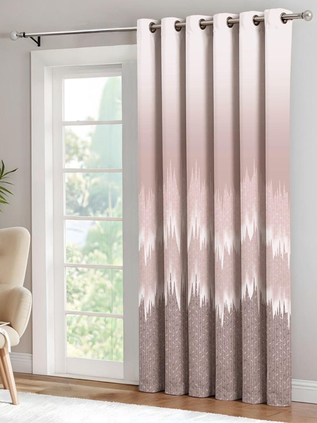 SIMPLYCURTAINS Peach-Coloured Black Out Window Curtain-picture-56