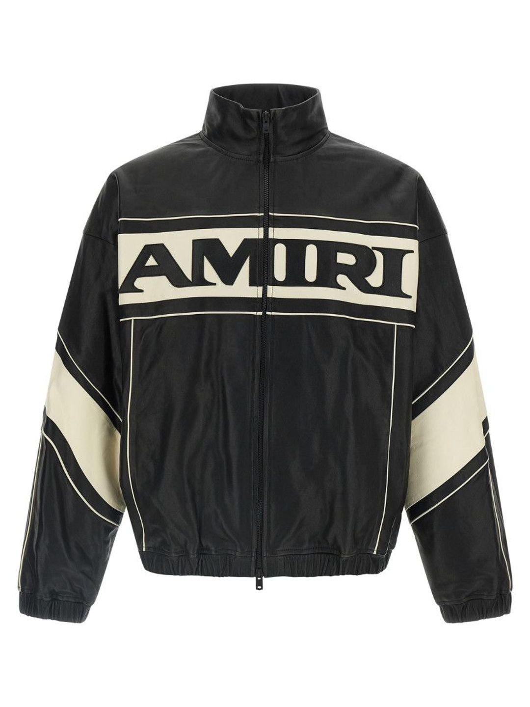 Amiri Black Mock Collar Jackets-picture-15