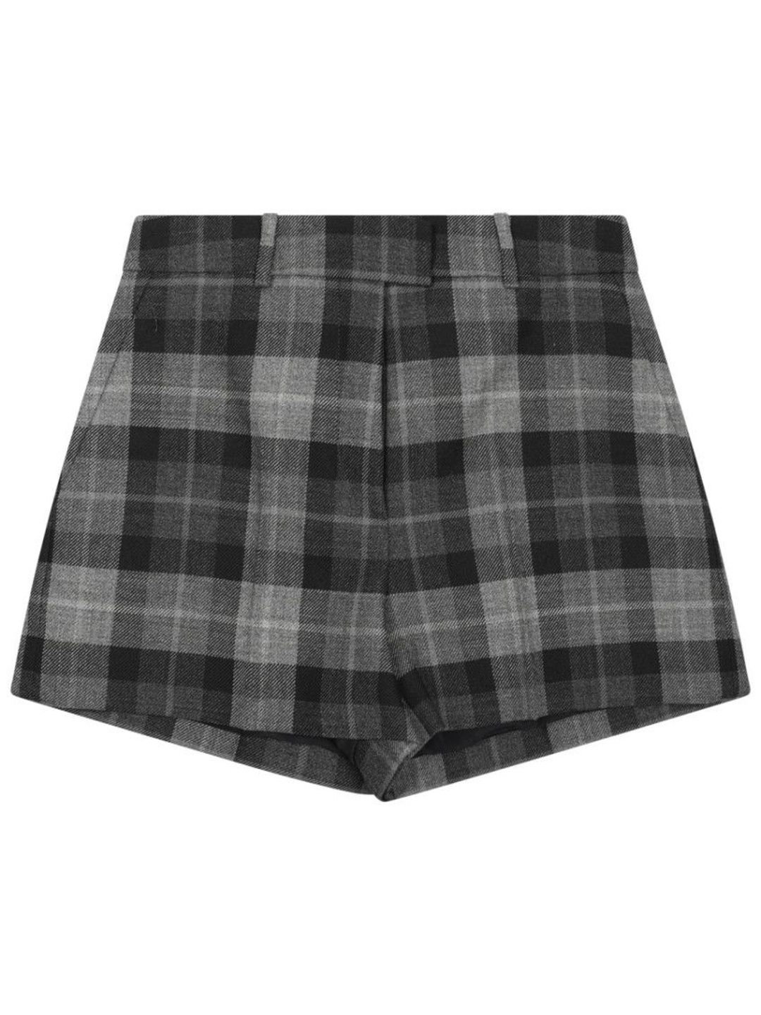 dior Multicolor LAINE TARTAN SHORTS-picture-4