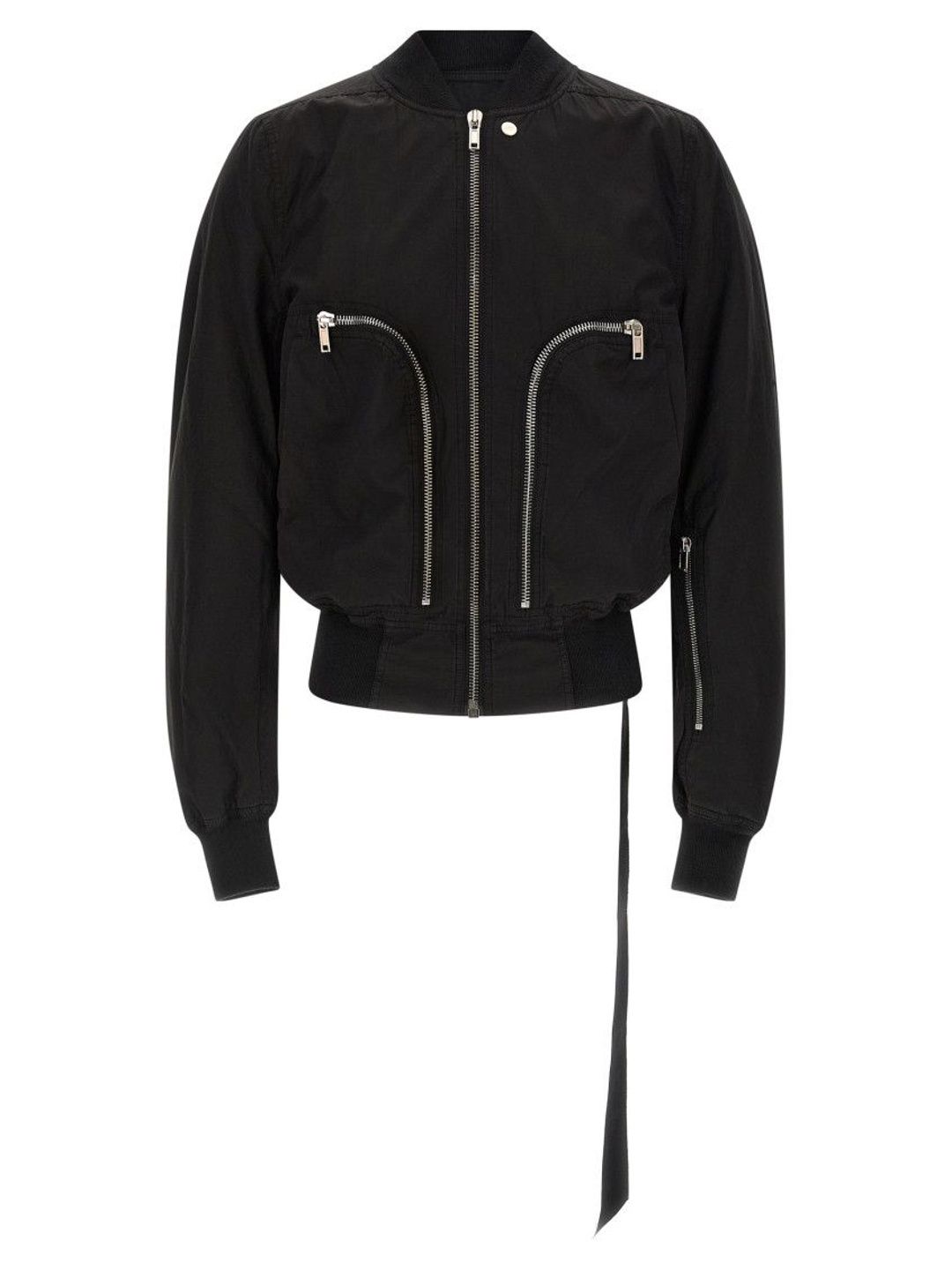 Rick Owens Black Solid Bomber Jackets-picture-15