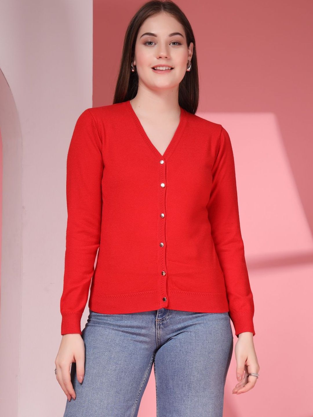 Roadster Women Woollen Cardigan-picture-41