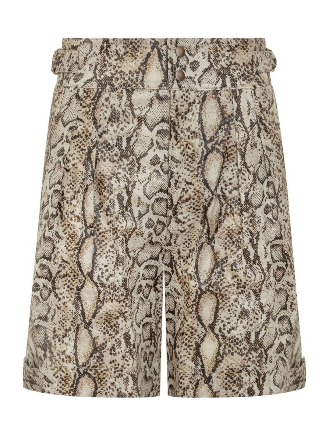 isabel marant Beige Animal Print Shorts-picture-18