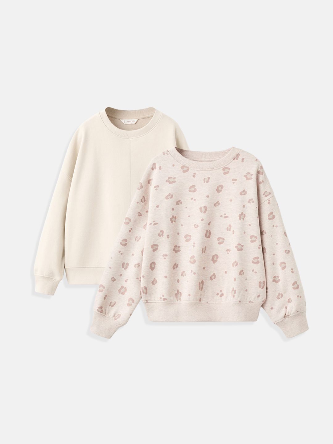 Mango Kids Girls Pack Of 2 Printed Sweatshirt-picture-33