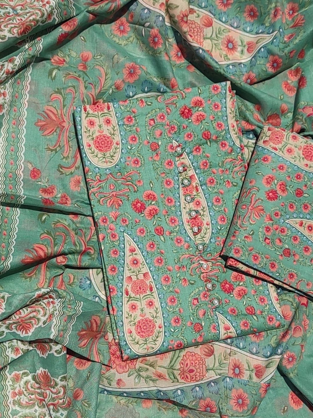 GC 80 BY GAURI COLLECTION Printed Pure Cotton Unstitched Dress Material-picture-10