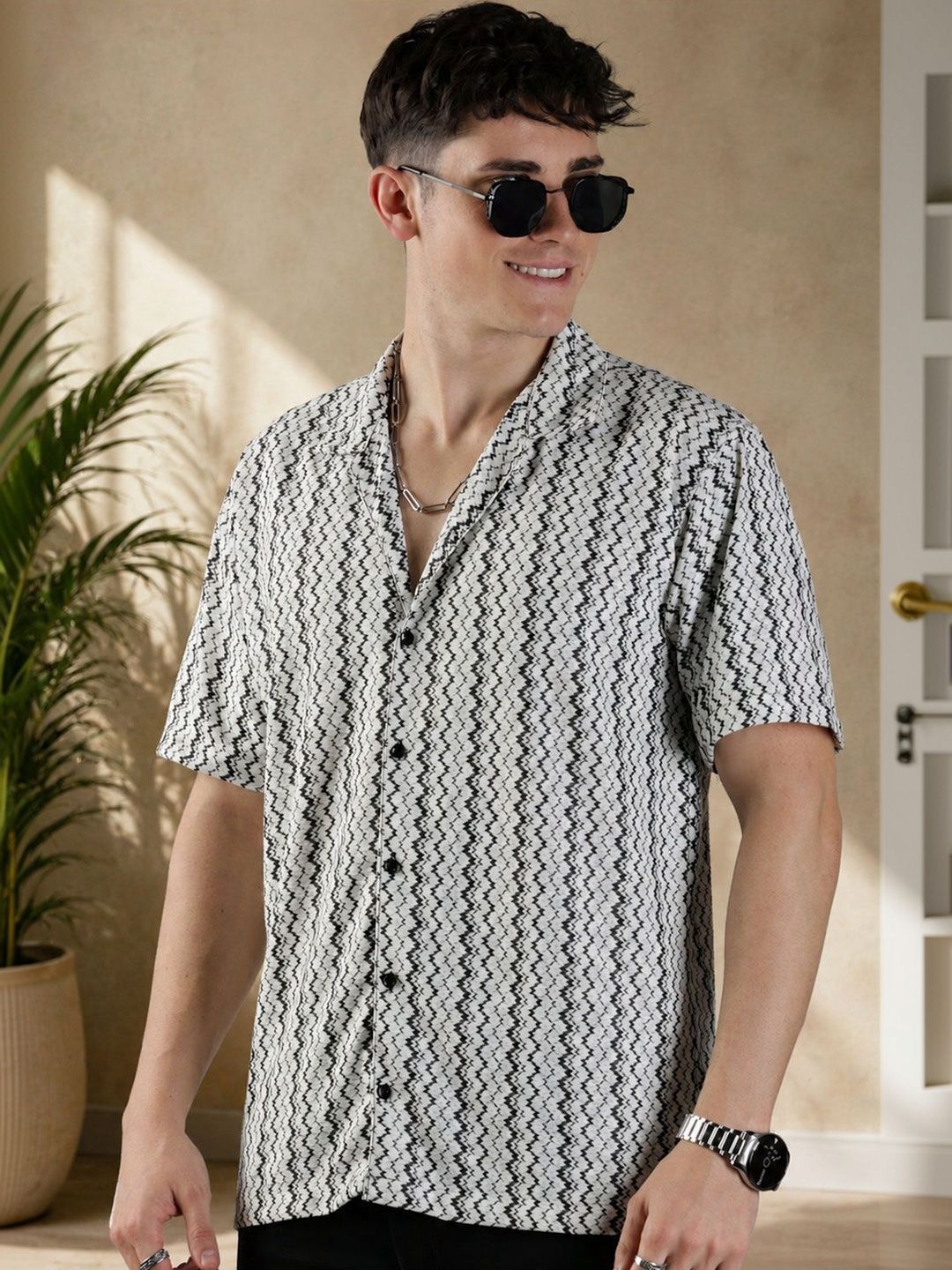 Urban Buccachi Men Classic Printed Casual Shirt-picture-20