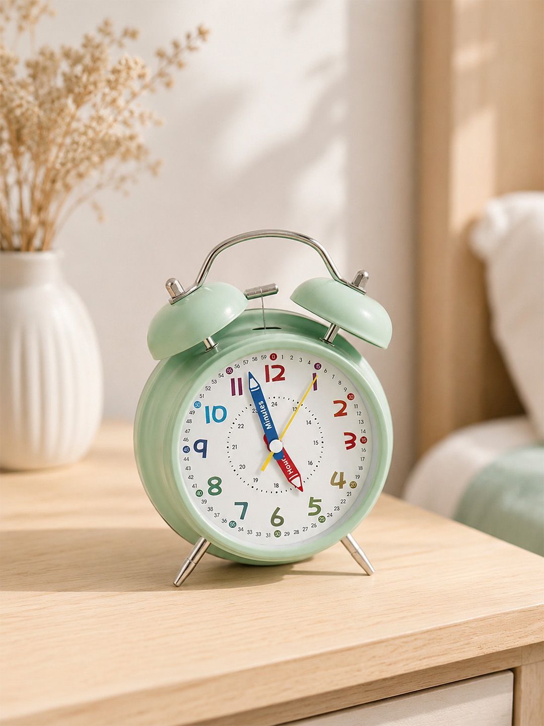 Archies Green Contemporary Alarm Clock-picture-10