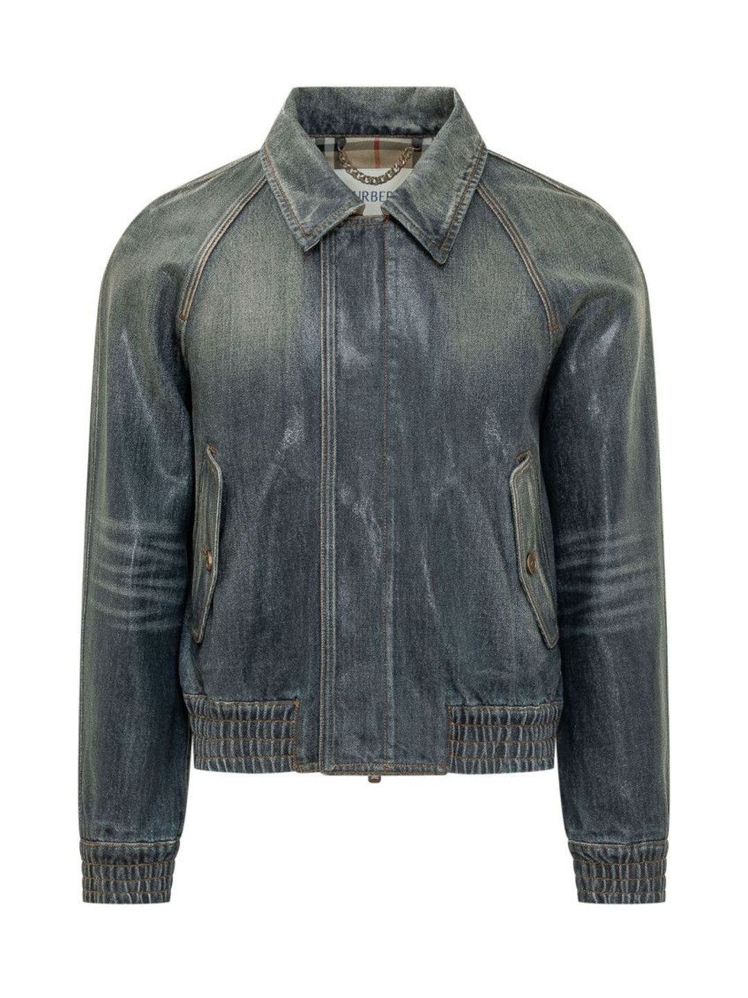 Burberry Midnight Blue Cotton Jackets-picture-42