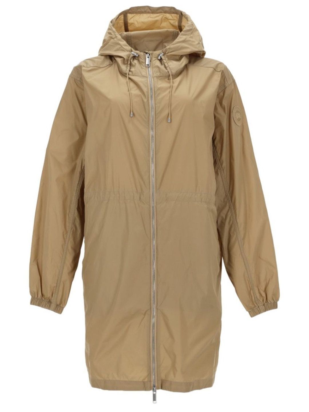 Canada Goose Beige Solid Hood Jacket-picture-58