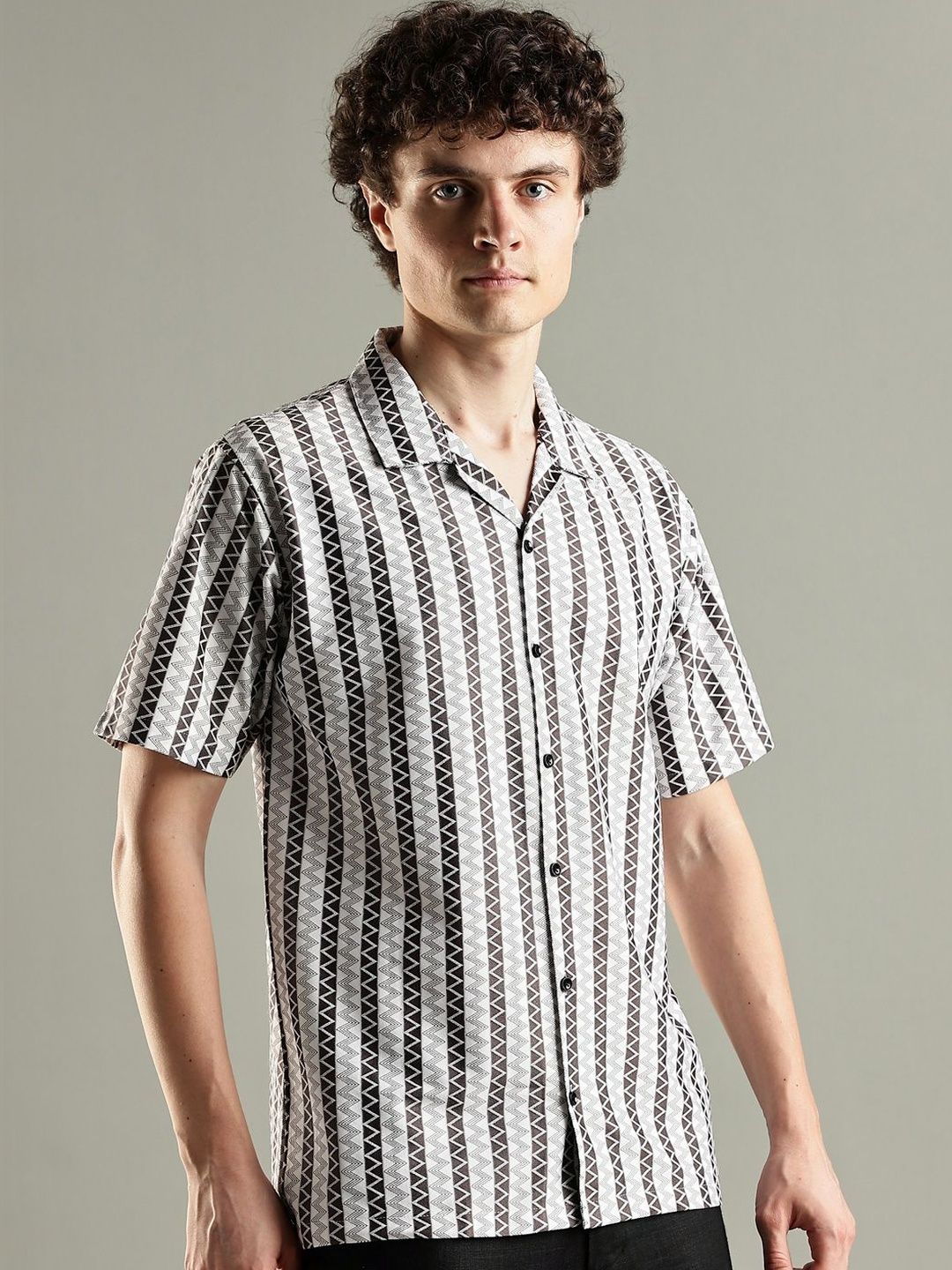 Urban Buccachi Men Classic Printed Casual Shirt-picture-21