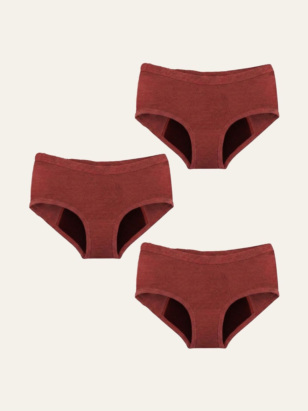 Revaa Women Pack of 3 Anti-Odour Assorted Period Briefs-picture-58