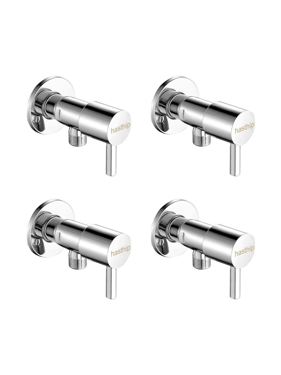 MAYCREATE Silver-Toned 4 piece Solid Stainless Steel-picture-15