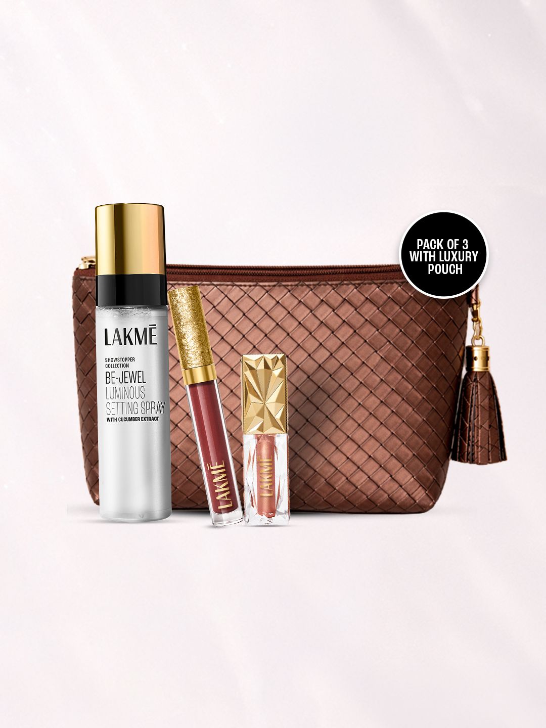 Lakme Bejewel Festive Trio With Pouch-picture-21