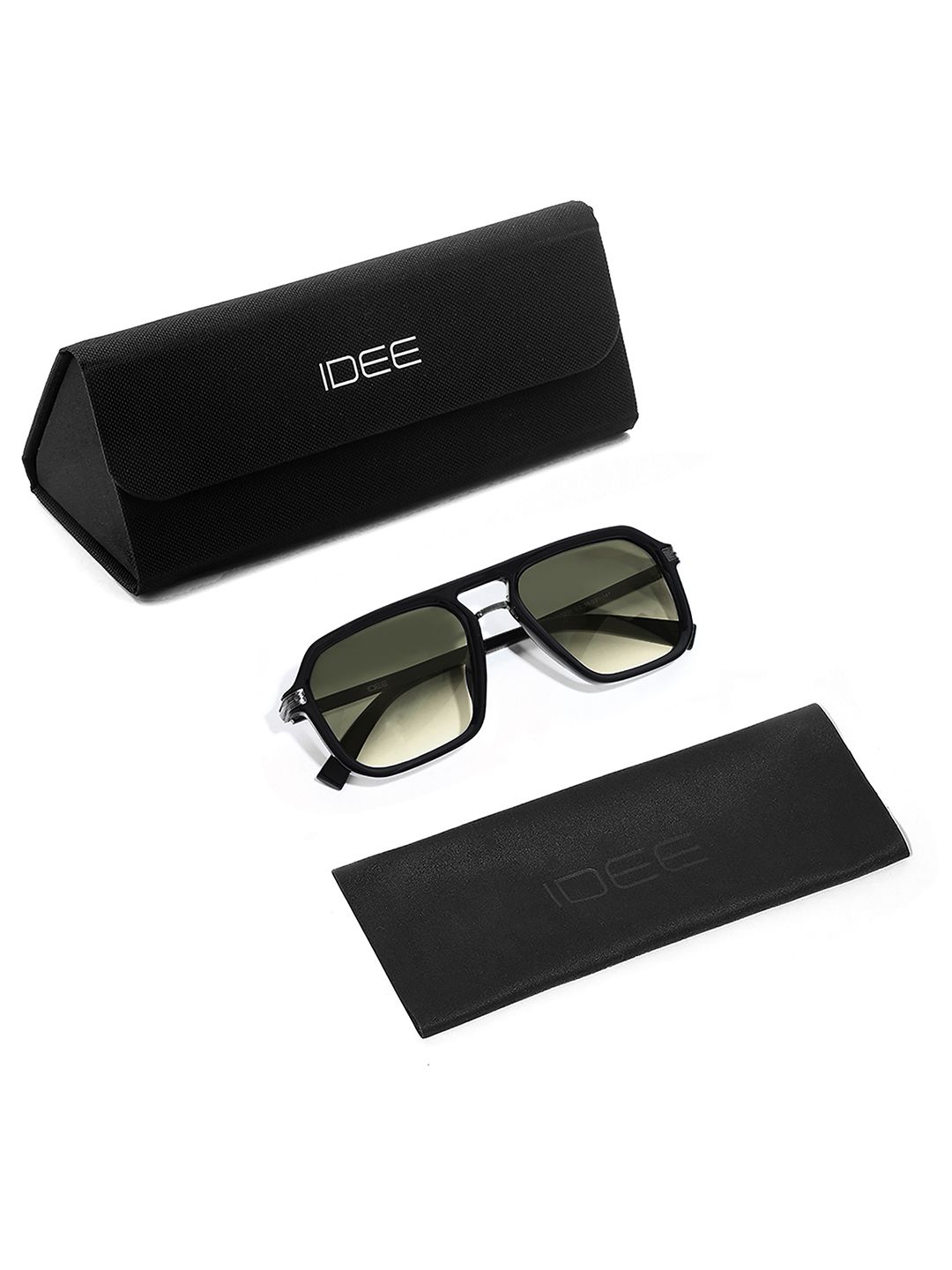 IDEE Men Grey Lens & Black Other Sunglasses with-image-12