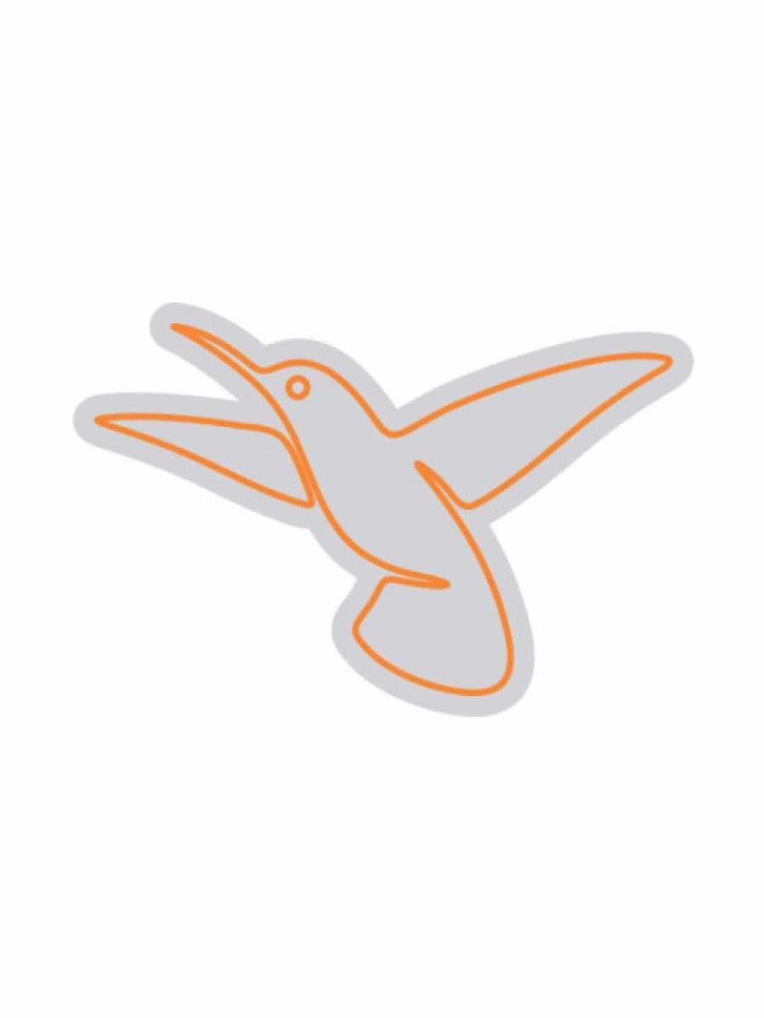 Custom Neon Orange Coloured Hummingbird Design Neon Sign-picture-10