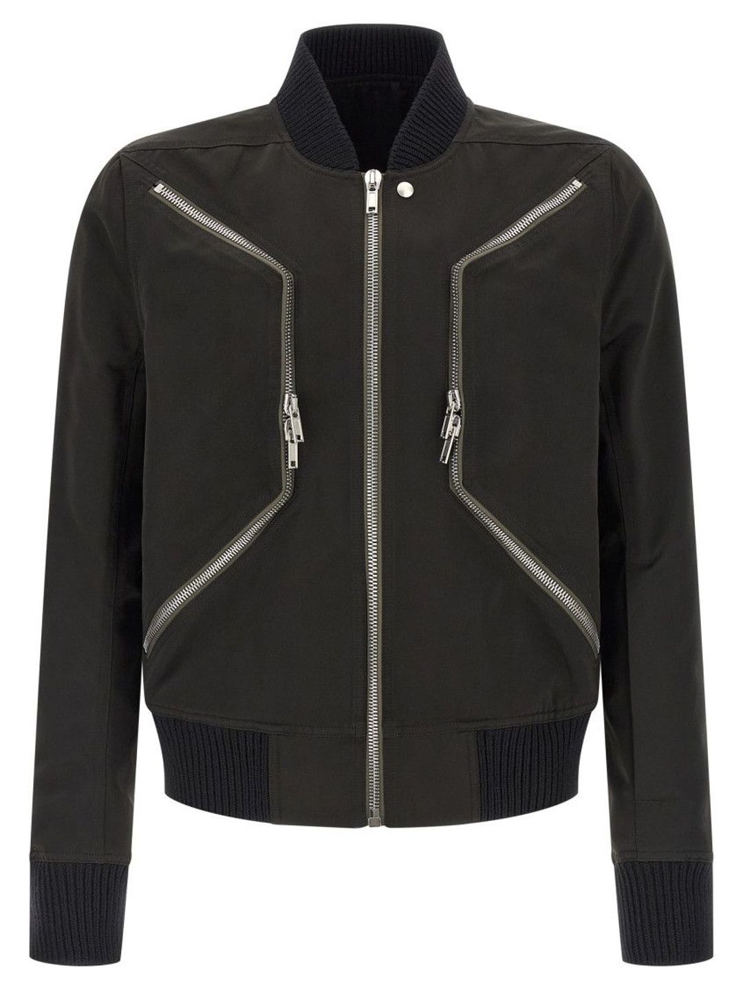 Rick Owens Black Solid Bomber Jacket-picture-21