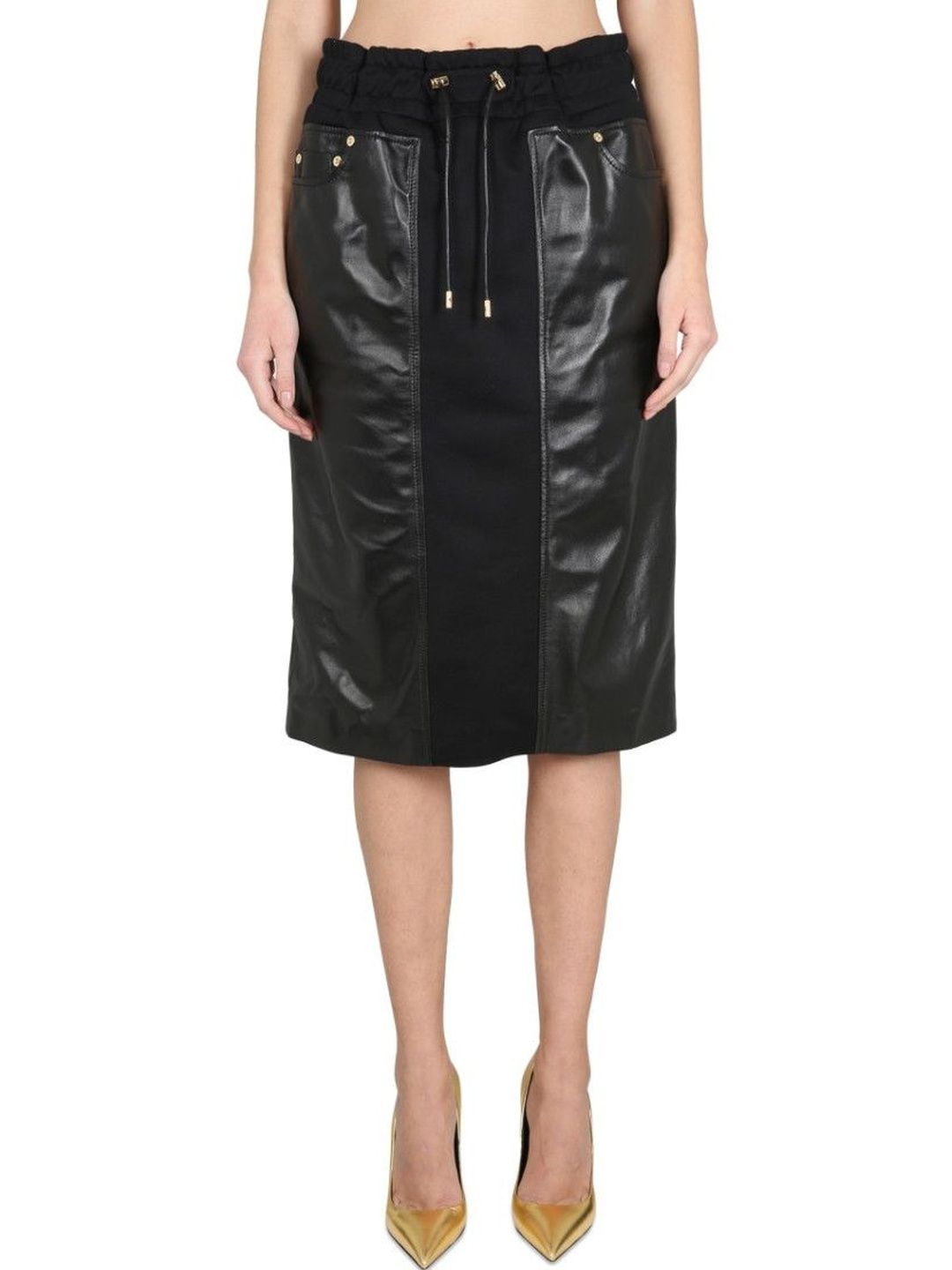 Tom Ford Black Solid Midi Skirt-picture-29