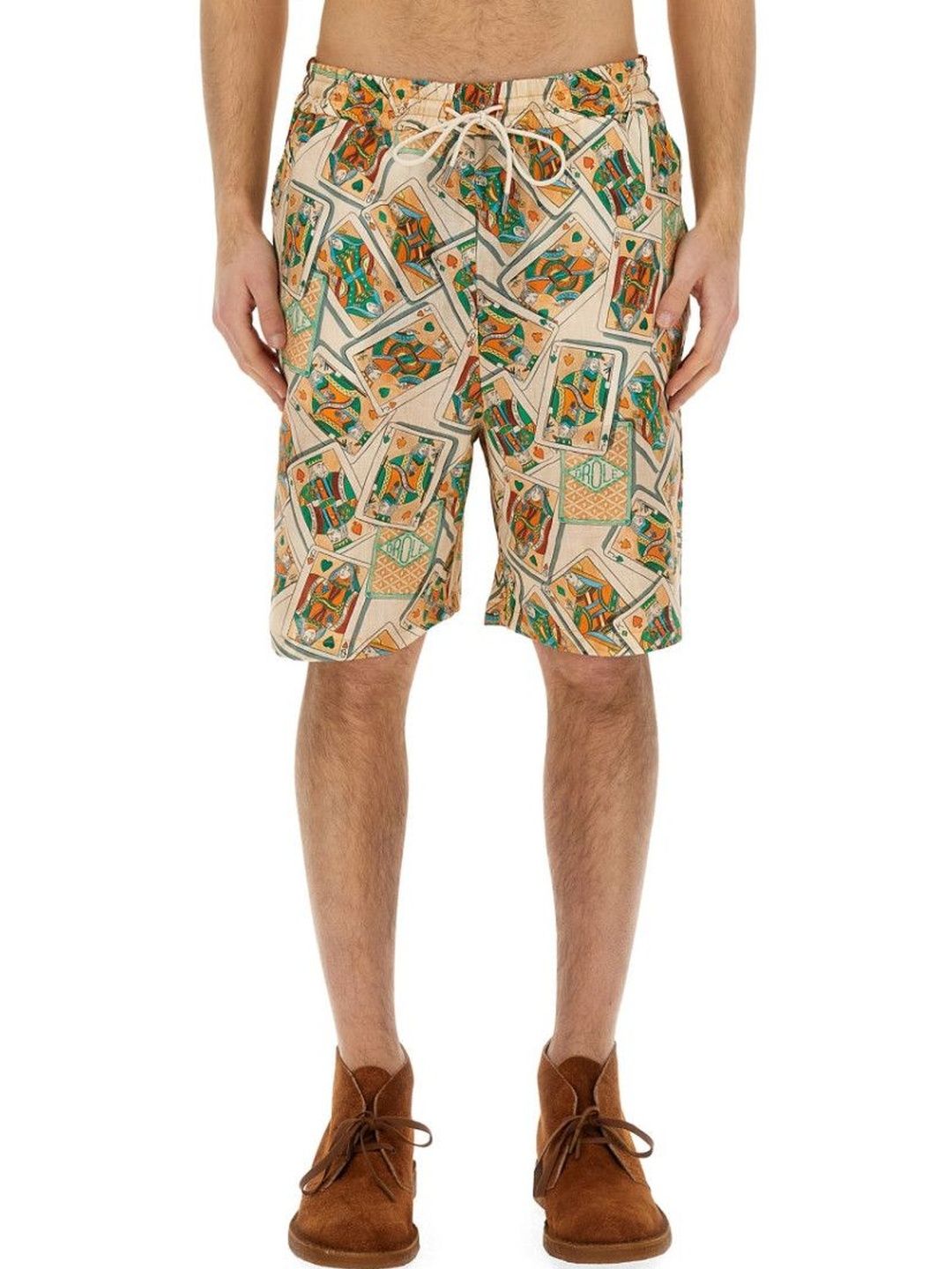 Multicolor Printed Shorts-image-44