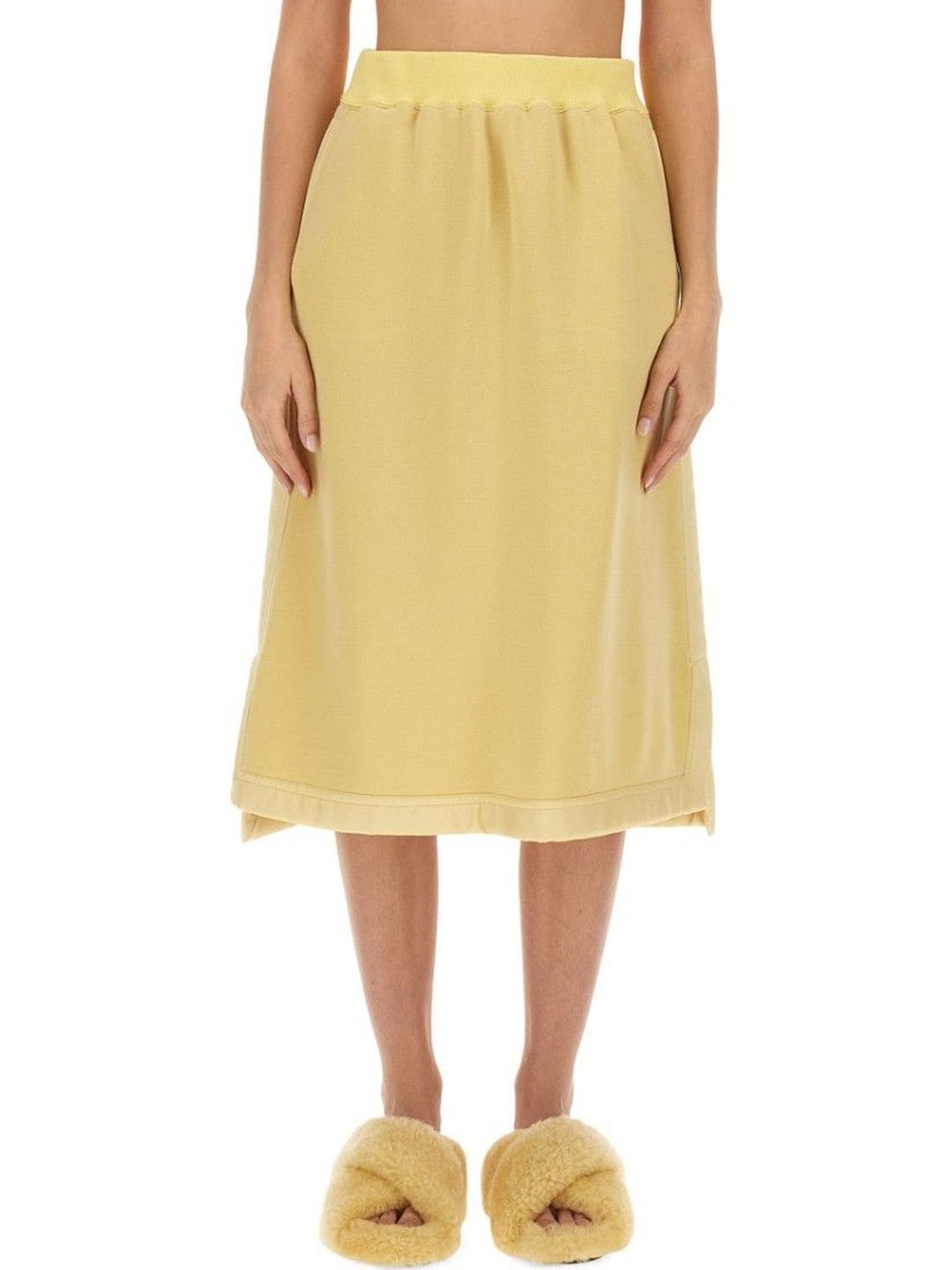 Jil Sander Yellow MIDI SKIRT-picture-31