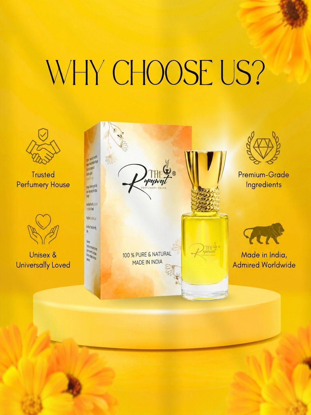 THE RUPAWAT Perfumery House Kasturi Non Alcoholic Attar - 12 ml-image-18
