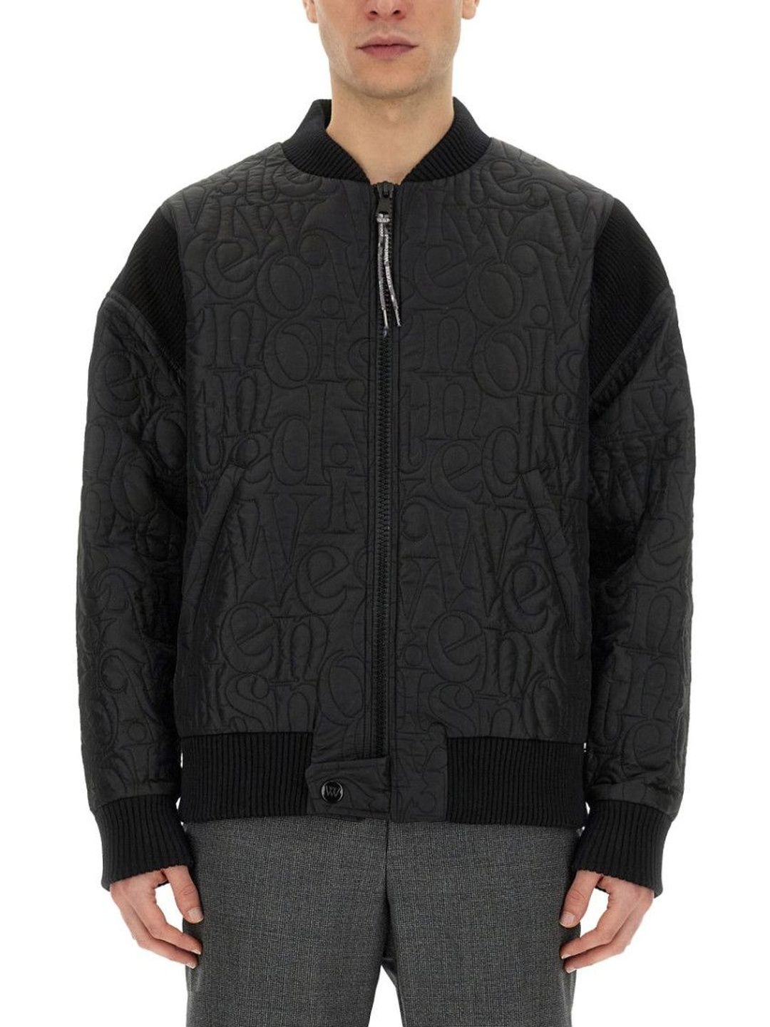 vivienne westwood Black Logo Mock Collar Jacket-picture-18