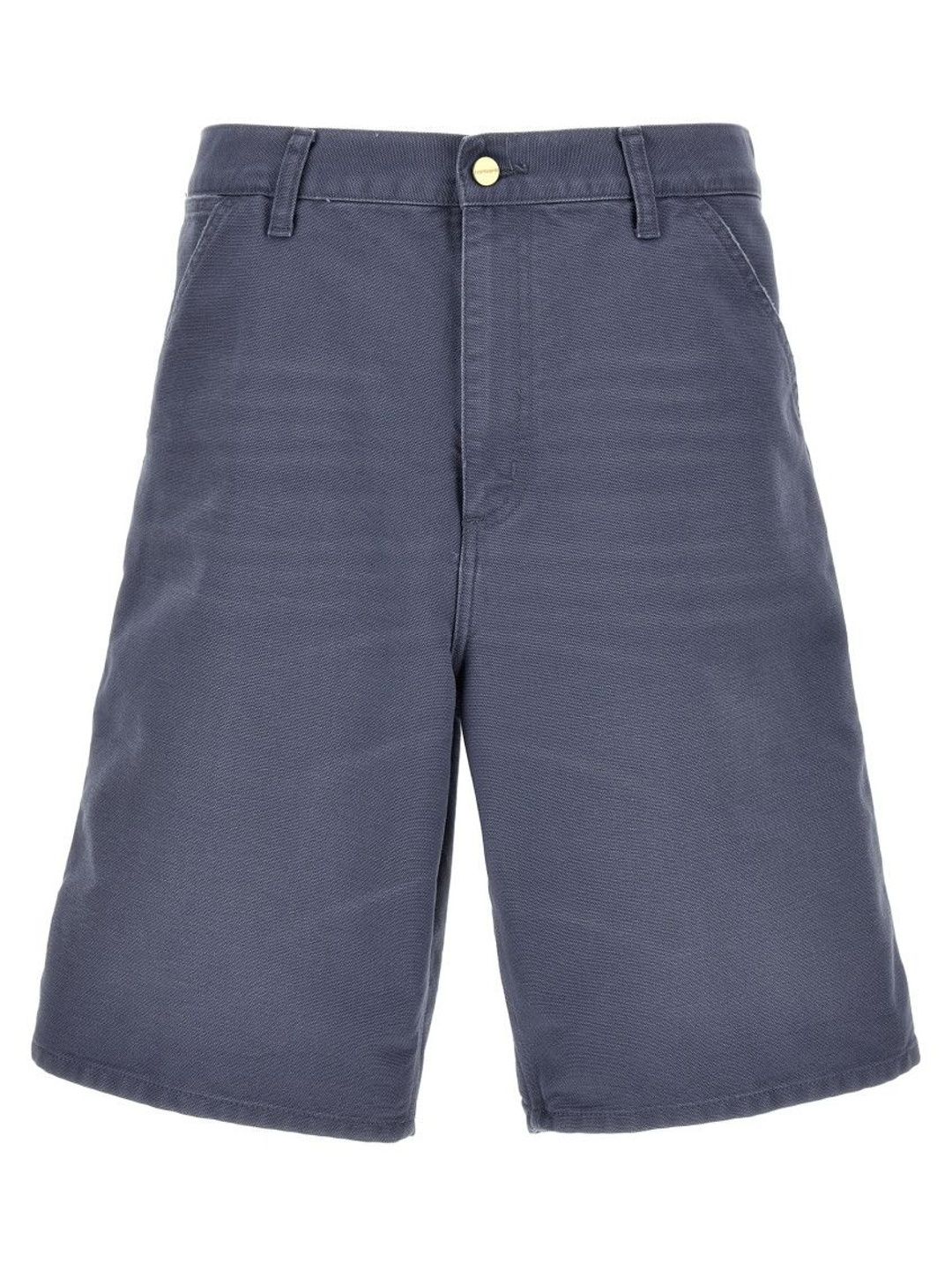 Black Solid Shorts-image-1