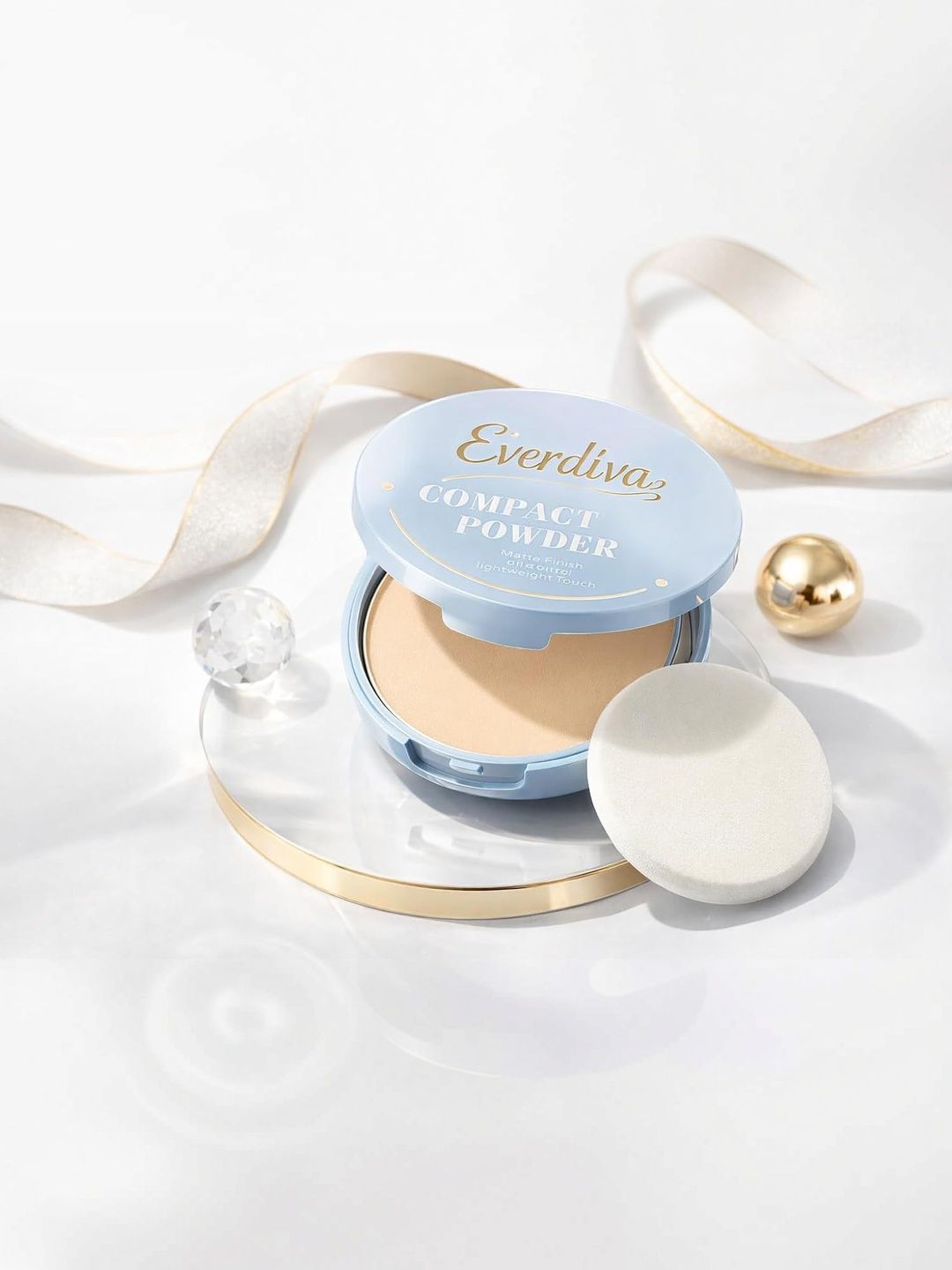 everdiva Blue Compact Powder-10 g-image-41
