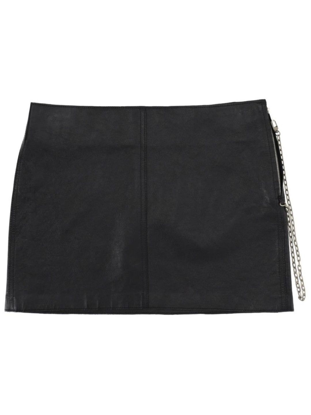 Alexander Wang Black Solid Mini Skirt-picture-32