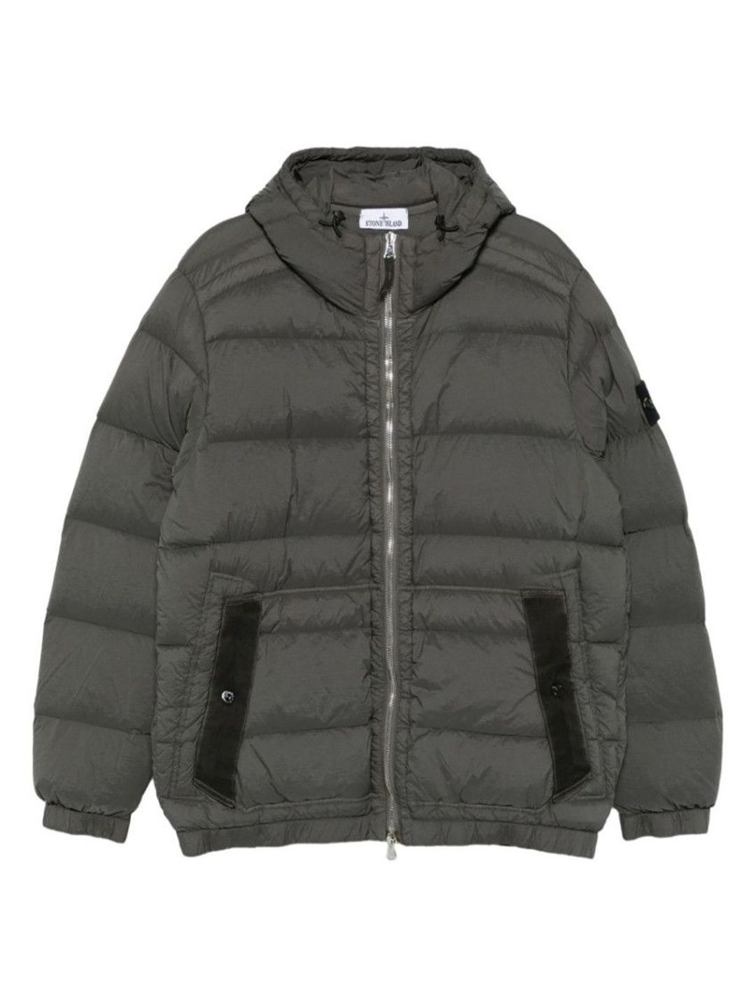 stone island Grey Quilted Hood Jacket-picture-49