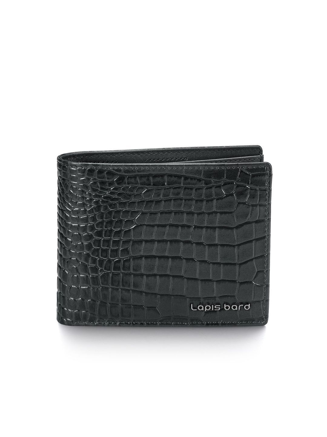 Lapis Bard Men Textured Leather Two Fold Wallet-picture-46