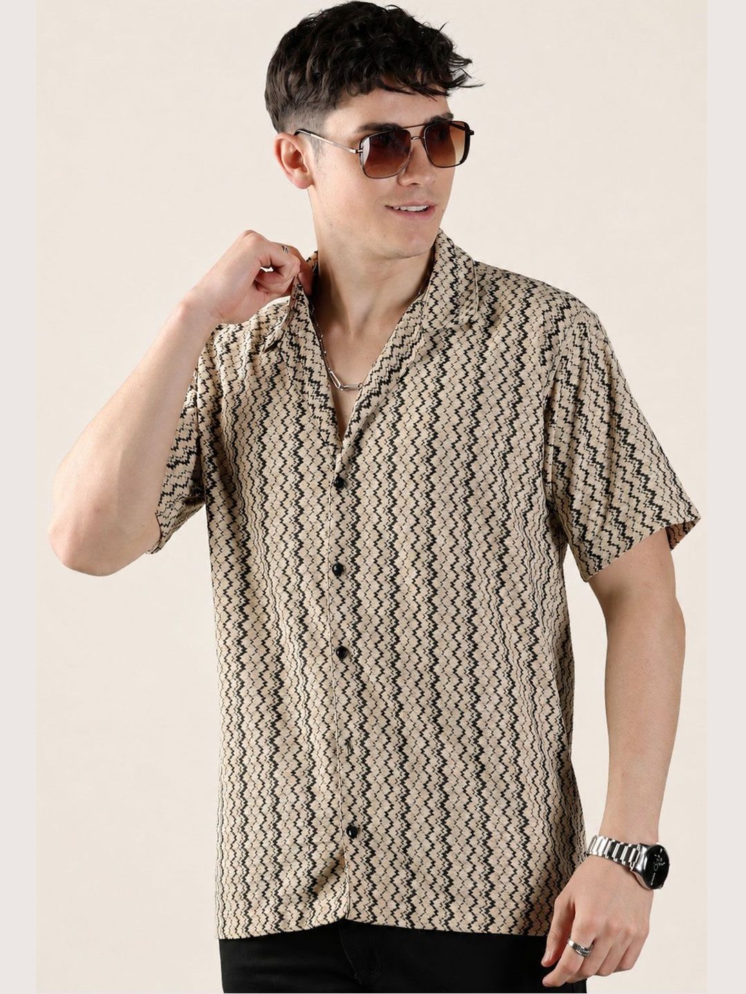 Urban Buccachi Men Classic Printed Casual Shirt-picture-18