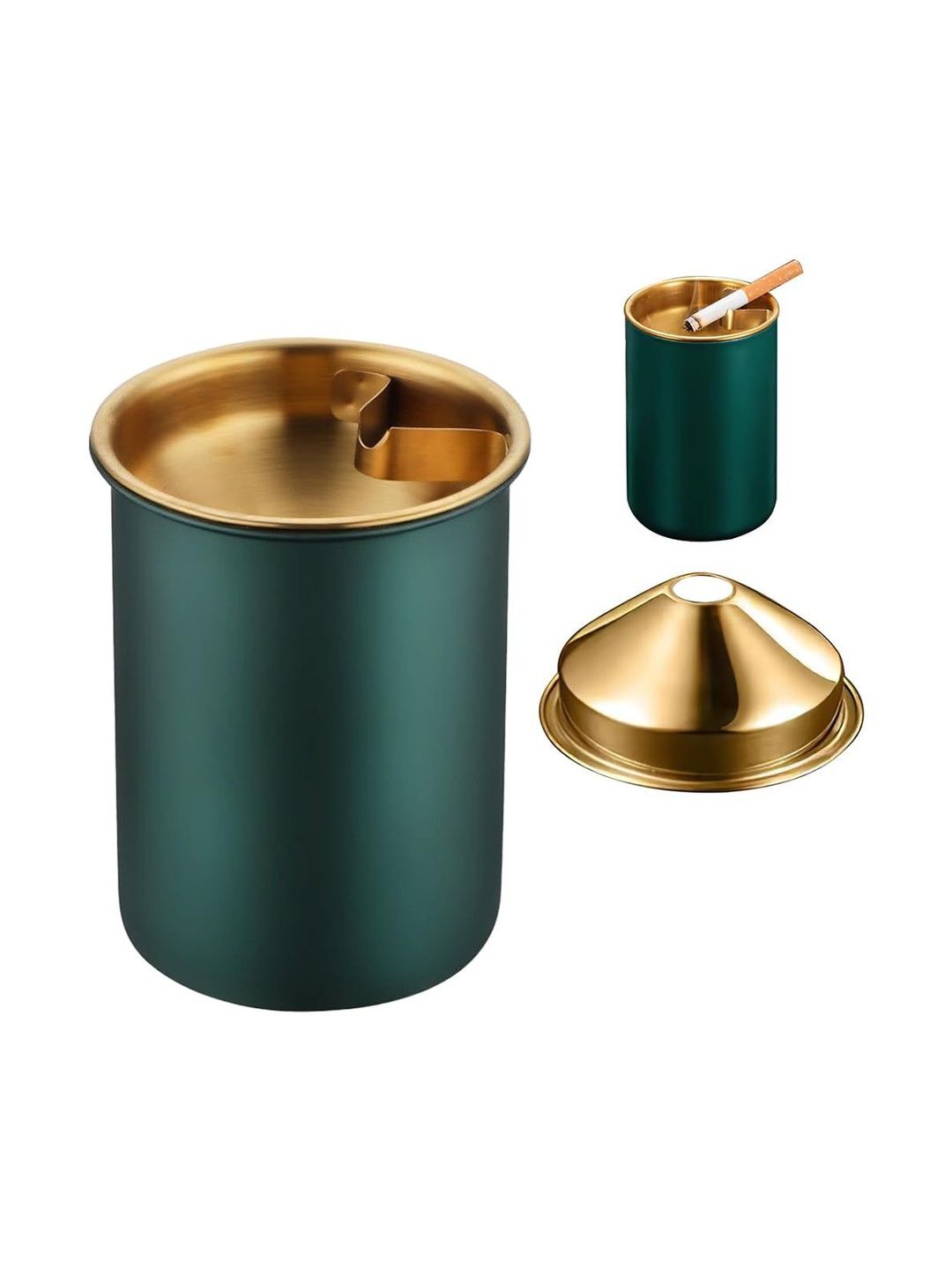 MAYCREATE Green 2 piece Solid Stainless Steel-image-47