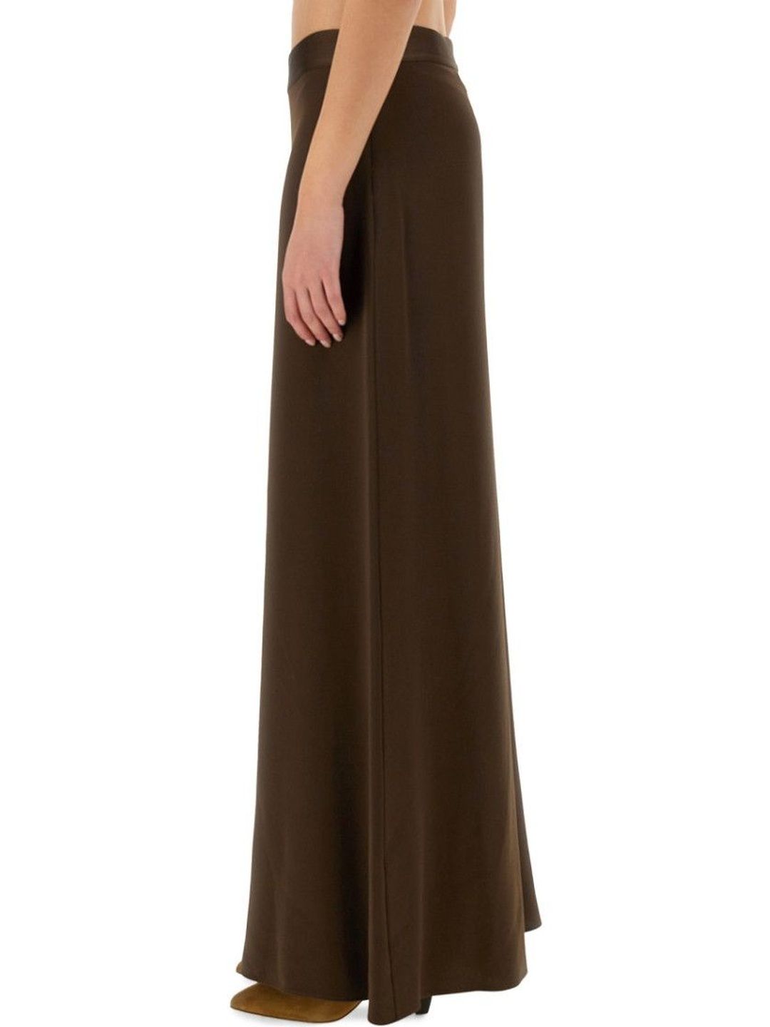 Isabel Marant Brown Solid Maxi Skirt-picture-33