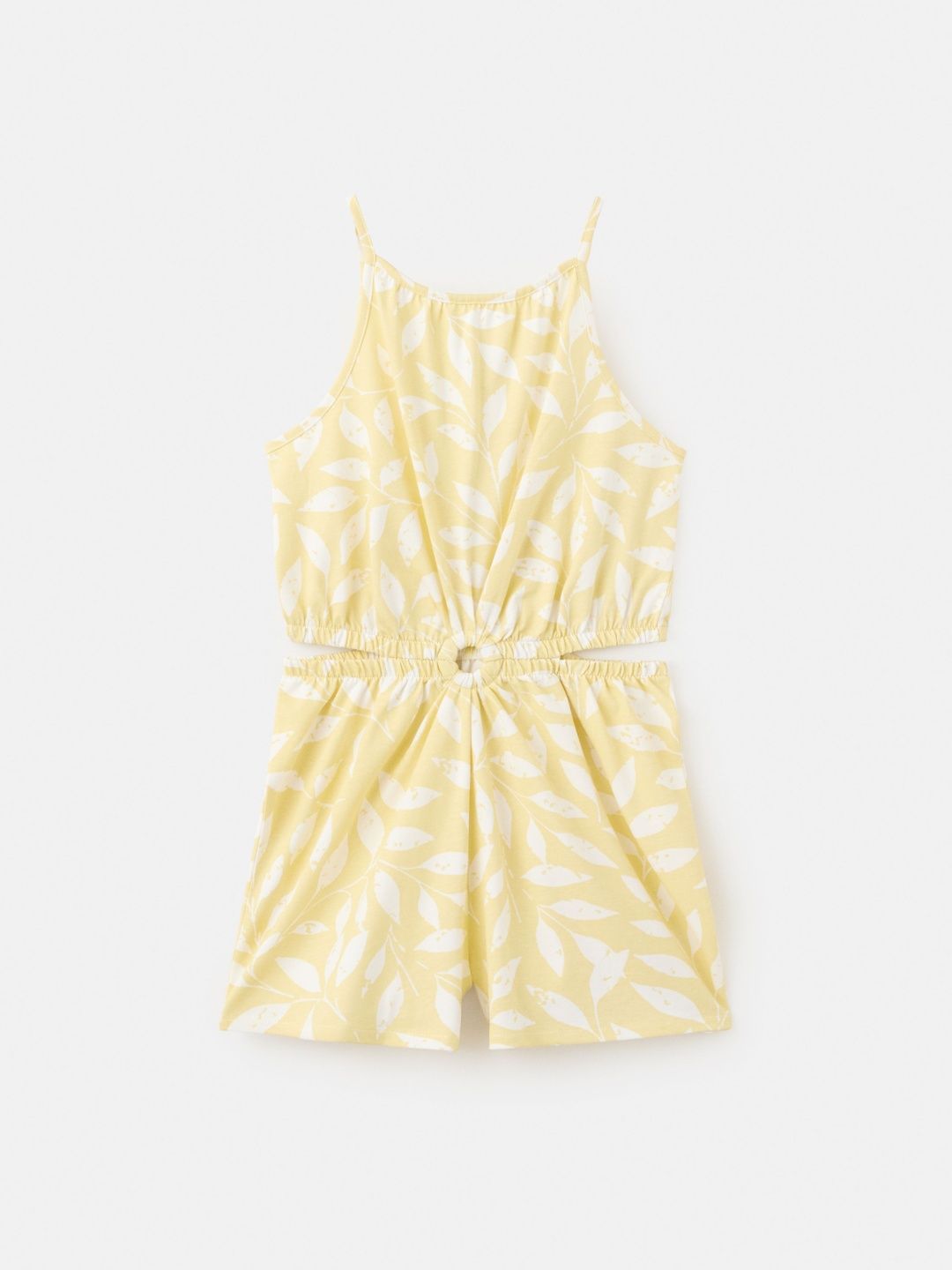 Mango Kids Girls Halter Neck Printed Jumpsuit-picture-34